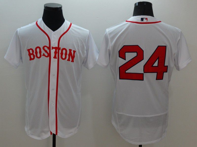 Cheap Men Boston Red Sox 24 Price White Elite 2022 MLB Jersey